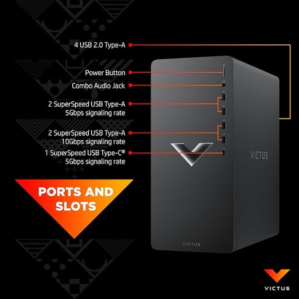 HP Victus 15L Gaming TG02  Core i7 13th Gen  16GB  512GB SSD + 1TB HDD 8GB RTX 4060 - Image 3