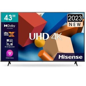 Hisense 43A6 43-Inch 4K UHD Smart TV