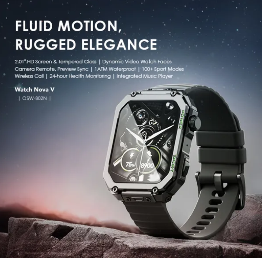 Oraimo OSW 802N Watch Nova V Smart Watch - Image 3